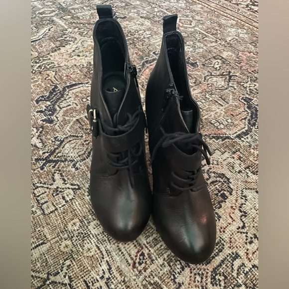 Aldo black heeled bootie - Picture 3 of 6